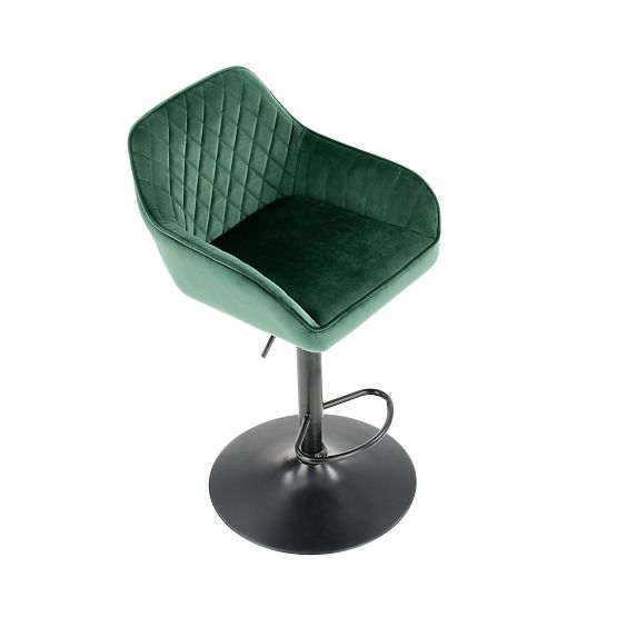 Sgabello da bar H103 verde scuro (1p=1ks)
