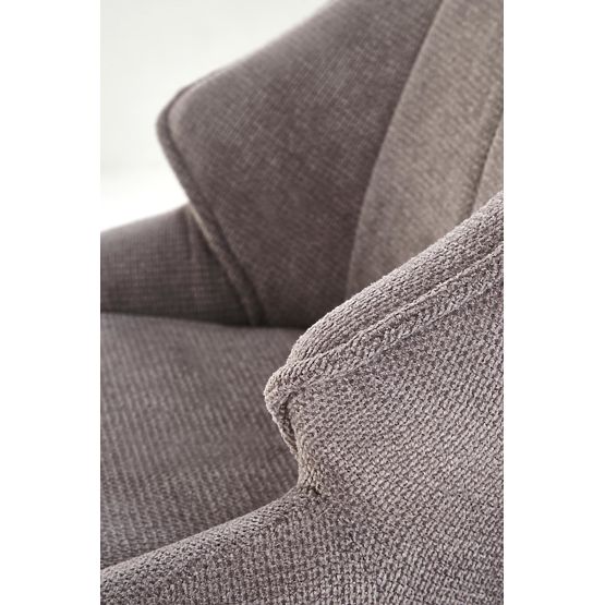 Sgabello da bar H122 gambe - nero, seduta - grigio (1p=2pz)