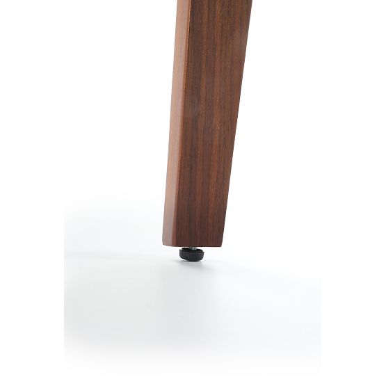Sgabello da bar H123 nero / noce (1p=1pz)