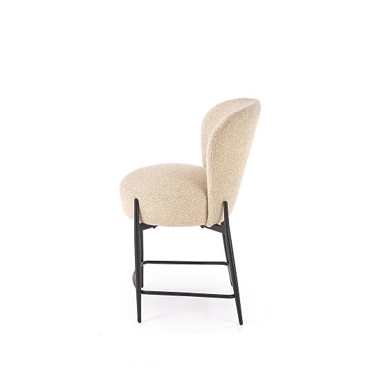 Sgabello da bar H126 beige (1p=2 pezzi)