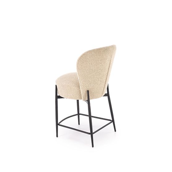 Sgabello da bar H126 beige (1p=2 pezzi)