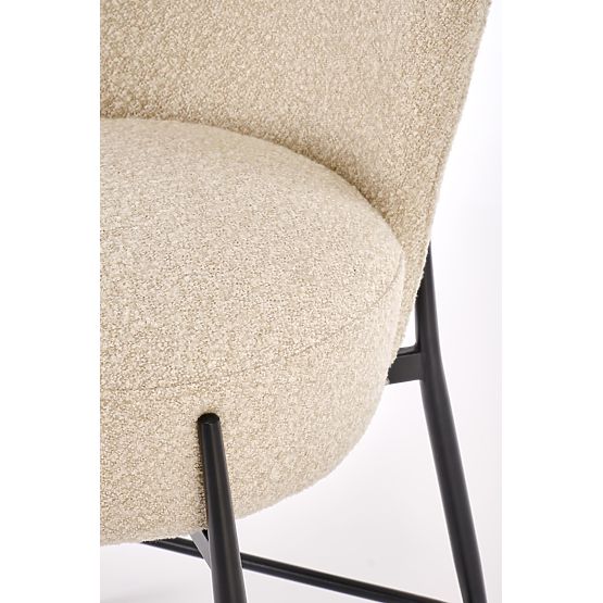 Sgabello da bar H126 beige (1p=2 pezzi)