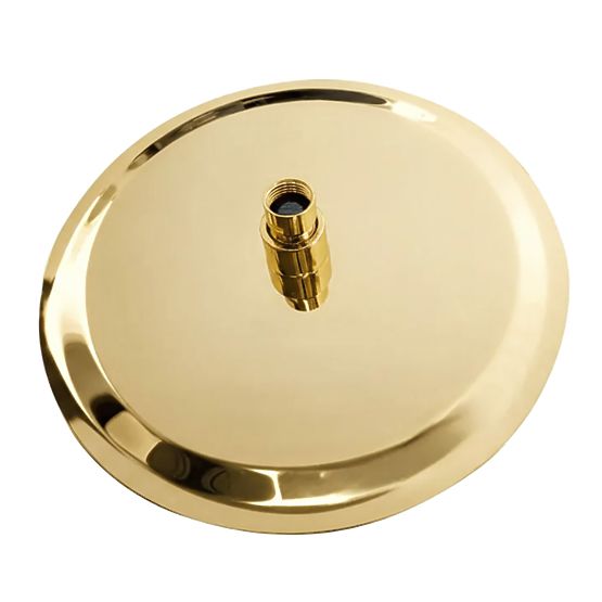Soffione Doccia Rotondo Rea 25cm Oro