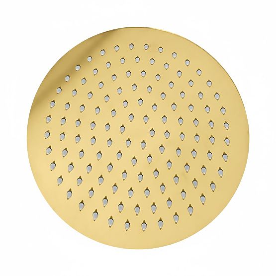 Soffione Doccia Rotondo Rea 25cm Oro