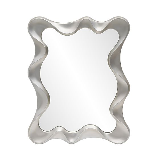 Specchio da parete DECO, argento antico (1p=1pz)