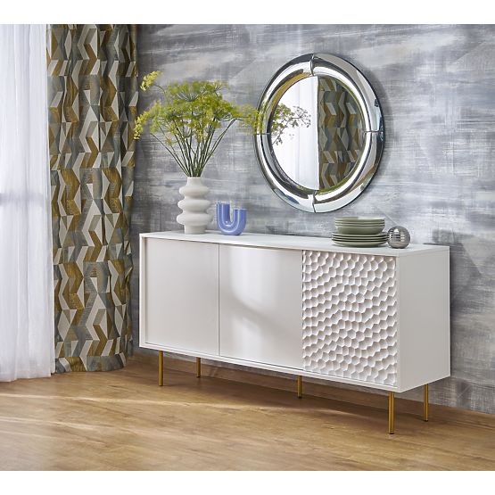 Specchio da parete MOON, argento (1p=1pz)