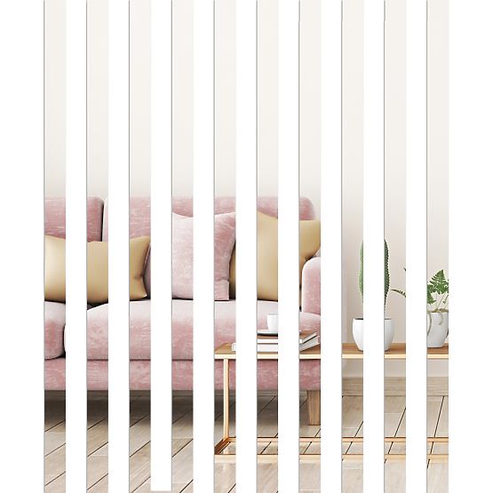 Specchio decorativo in acrilico Oblong 20 cm