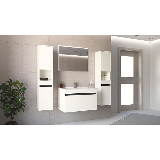 Specchio FIGARO 80 cm bianco