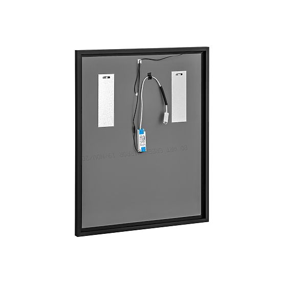 Specchio LED con cornice