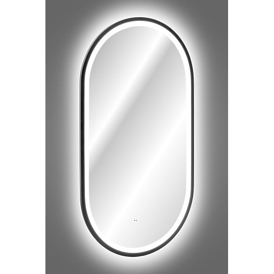 Specchio LED con cornice
