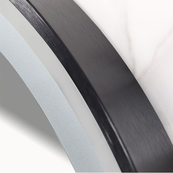 SPECCHIO LED DA PARETE 50cm MMJ Nero