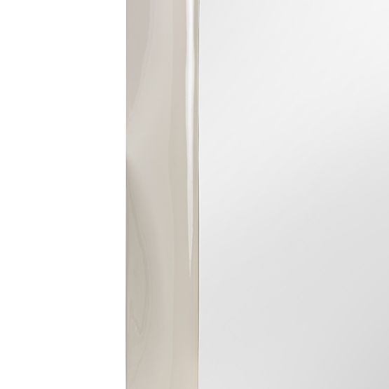 Specchio rettangolare Noelle 180x80 cm, beige chiaro, lucido