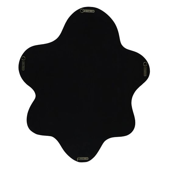 Specchio sospeso Izzi, irregolare, verde chiaro, lucido