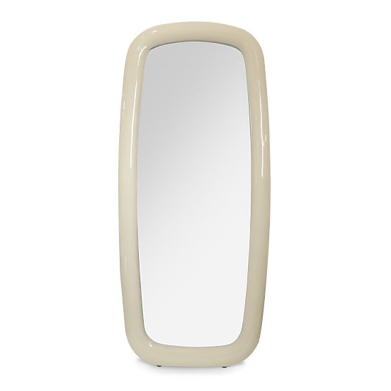 Specchio Uva, 180x80 cm, beige chiaro, lucido