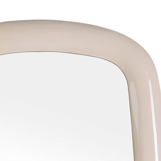 Specchio Uva, 180x80 cm, beige chiaro, lucido