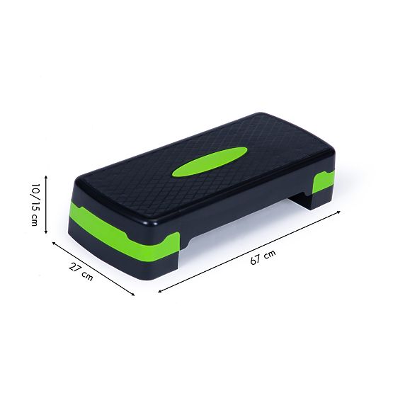 Step fitness per esercizi aerobici 2 livelli piattaforma