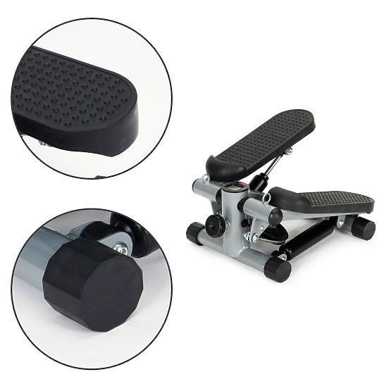 Stepper con espansori per esercizi fitness con contatore