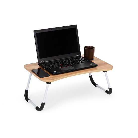 Supporto per laptop tavolino da letto 60x40cm - Legno