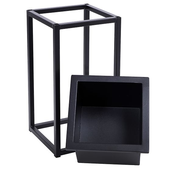 Supporto per piante Concove loft 40 cm nero