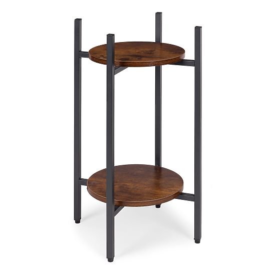 Supporto per piante in stile loft, decorazione a 2 livelli ModernHome