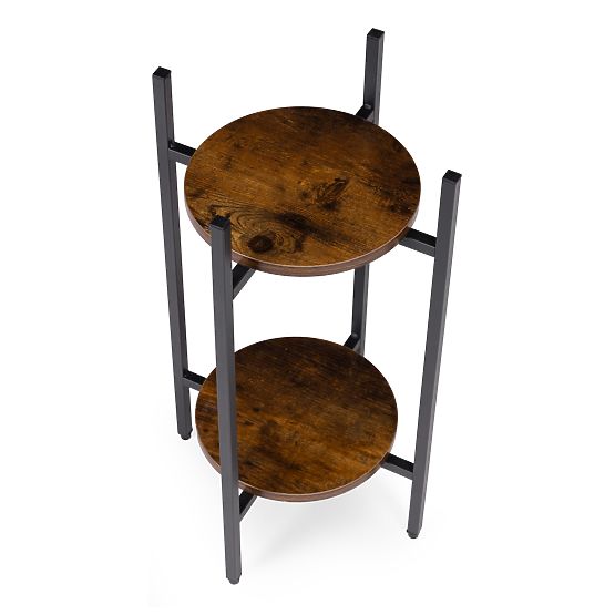 Supporto per piante in stile loft, decorazione a 2 livelli ModernHome