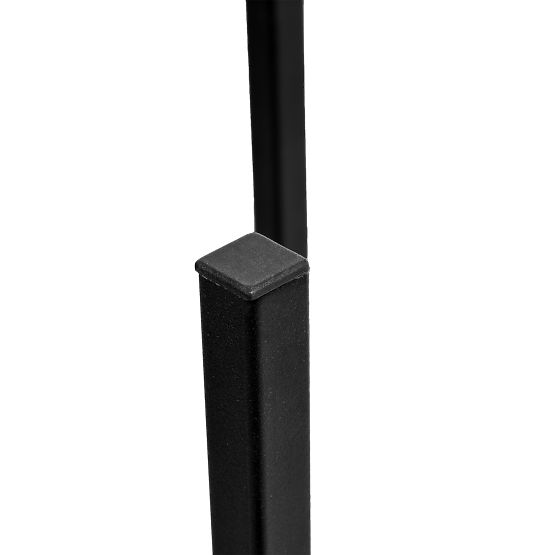 Supporto per piante loft Torre 60 cm nero