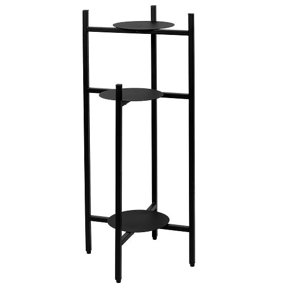 Supporto per piante loft Tretorri Supporto nero per piante