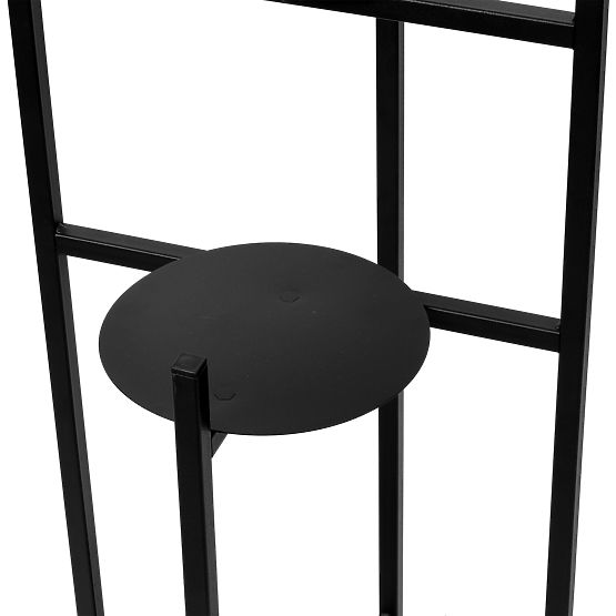 Supporto per piante loft Tretorri Supporto nero per piante