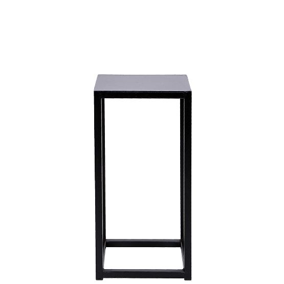 Supporto per piante Piatto loft 40 cm nero