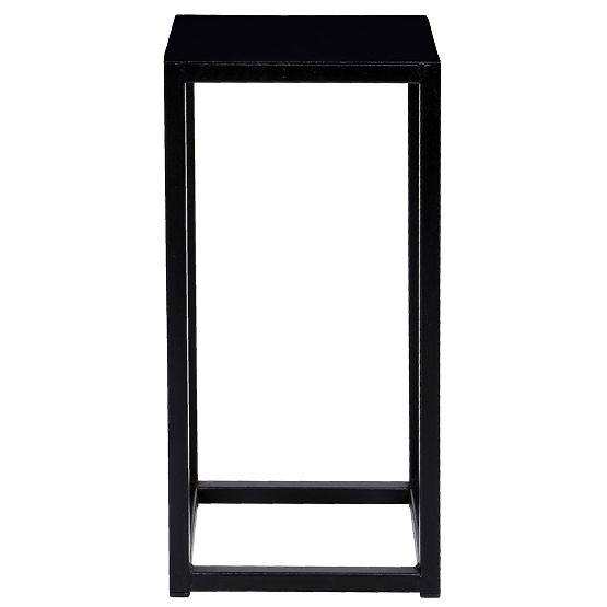 Supporto per piante Piatto loft 40 cm nero