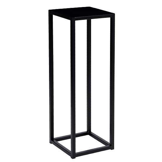 Supporto per piante Piatto loft 60 cm nero