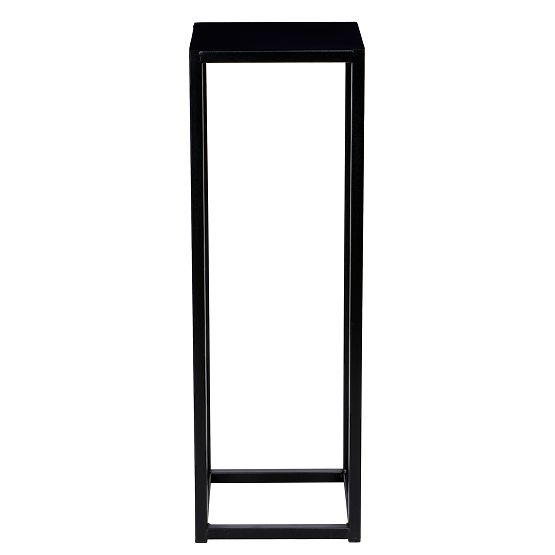 Supporto per piante Piatto loft 60 cm nero