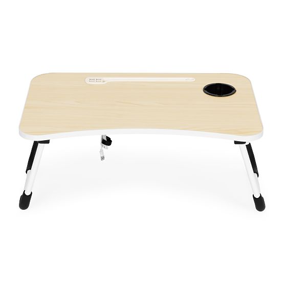 Supporto pieghevole per notebook 60x40 cm con lampada e ventilatore ModernHome