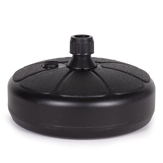 Supporto universale per ombrelloni nero