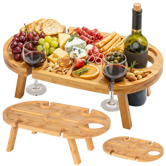 Tagliere da portata in bambù DELIA