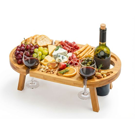 Tagliere da portata in bambù DELIA