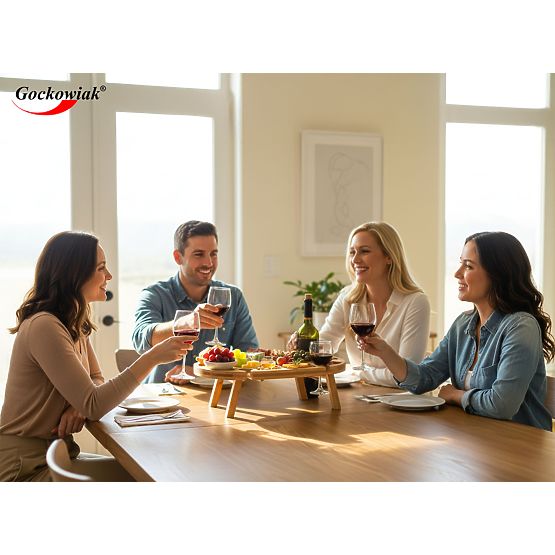 Tagliere da portata in bambù DELIA