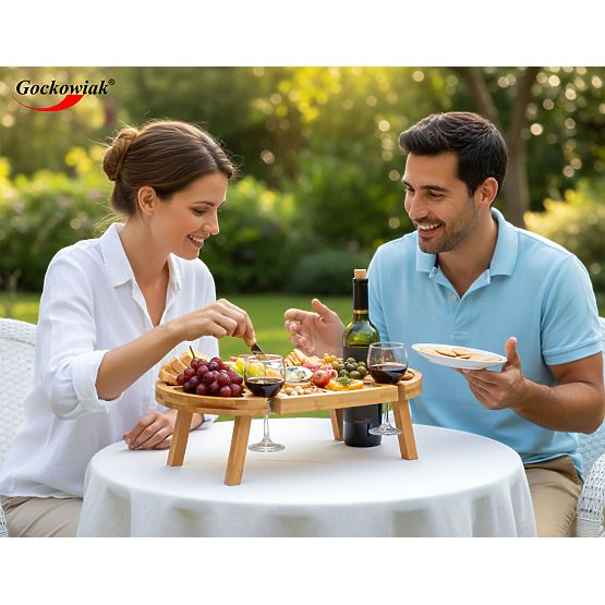 Tagliere da portata in bambù DELIA