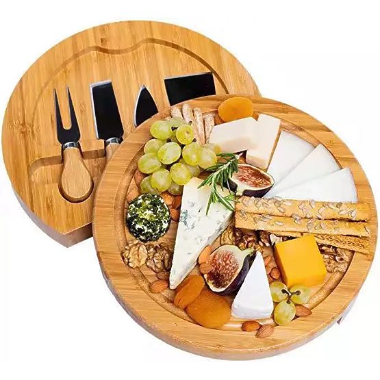 Tagliere in bambù per antipasti e formaggi Andra