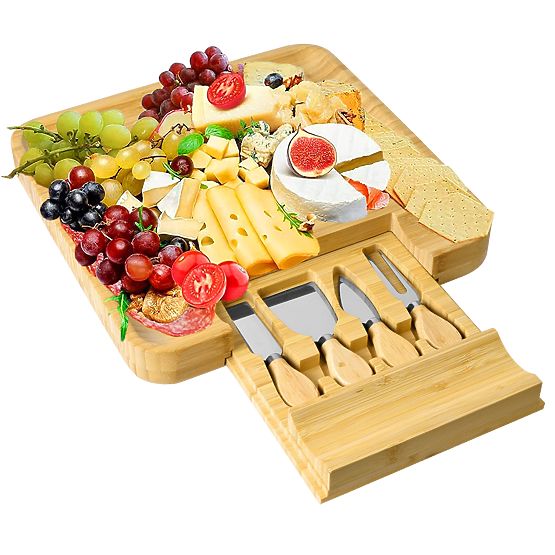 Tagliere in bambù per antipasti e formaggi Estera