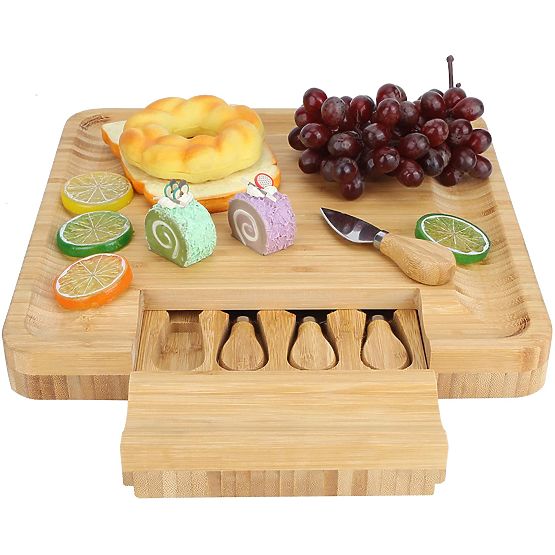 Tagliere in bambù per antipasti e formaggi Estera