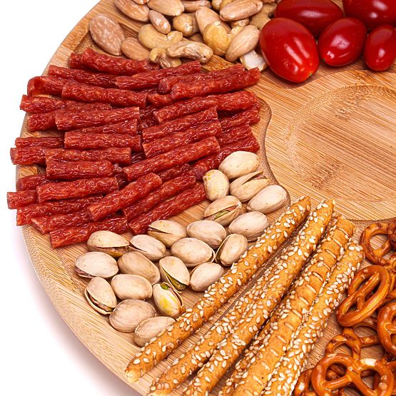 Tagliere in bambù per antipasti e formaggi Gracja