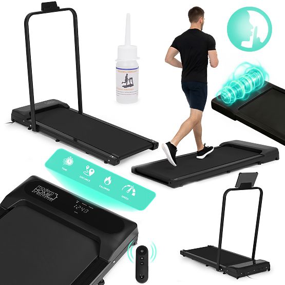 Tapis roulant domestico con supporto elettrico walking pad da allenamento sotto il tavolo 10 km/h Mo