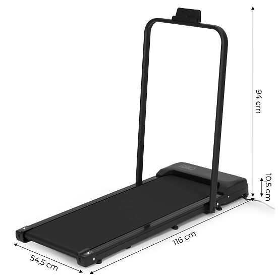 Tapis roulant domestico con supporto elettrico walking pad da allenamento sotto il tavolo 10 km/h Mo