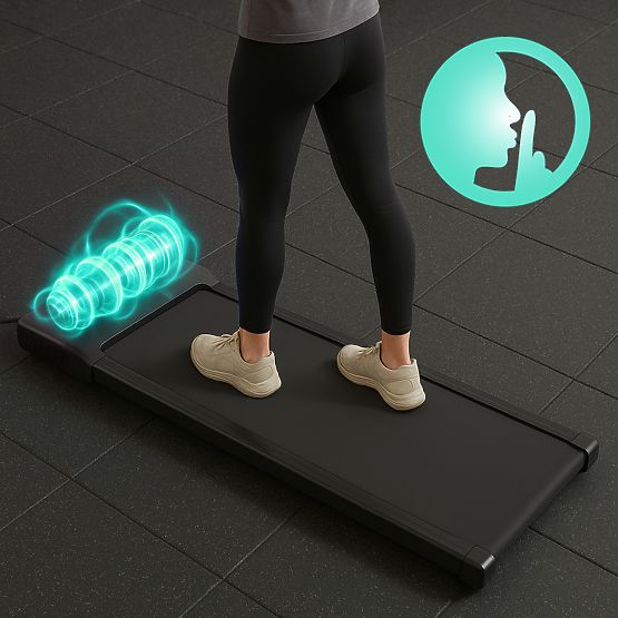 Tapis roulant elettrico domestico walking pad sotto il tavolo 6 km/h ModernHome