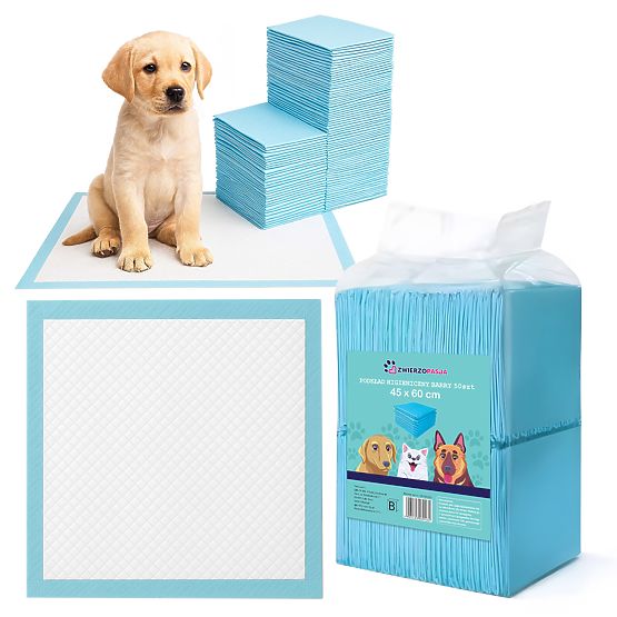 Tappetini igienici per animali BARRY 50 pezzi