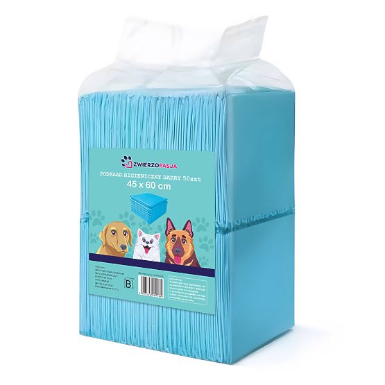 Tappetini igienici per animali BARRY 50 pezzi