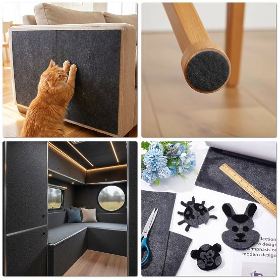 Tappetino antigraffio autoadesivo per gatti KITTY 200x40 cm