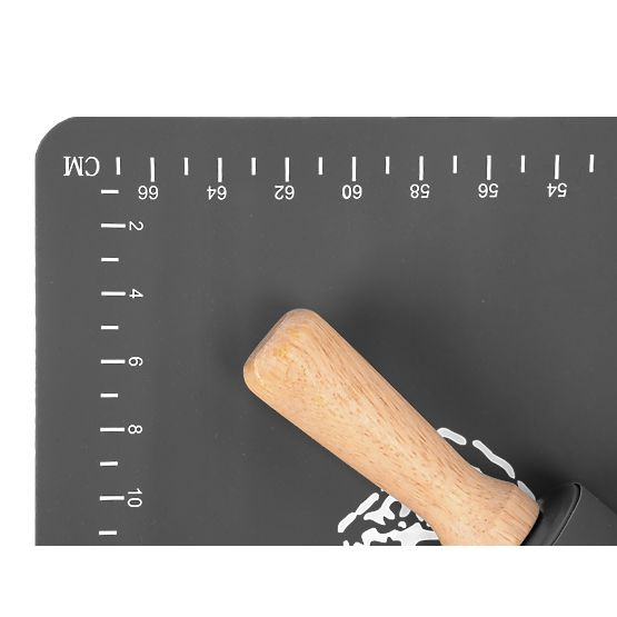 Tappetino da lavoro in silicone SELMA grafite 70x50 cm