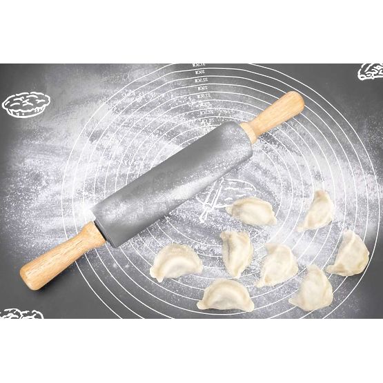 Tappetino da lavoro in silicone SELMA grafite 70x50 cm